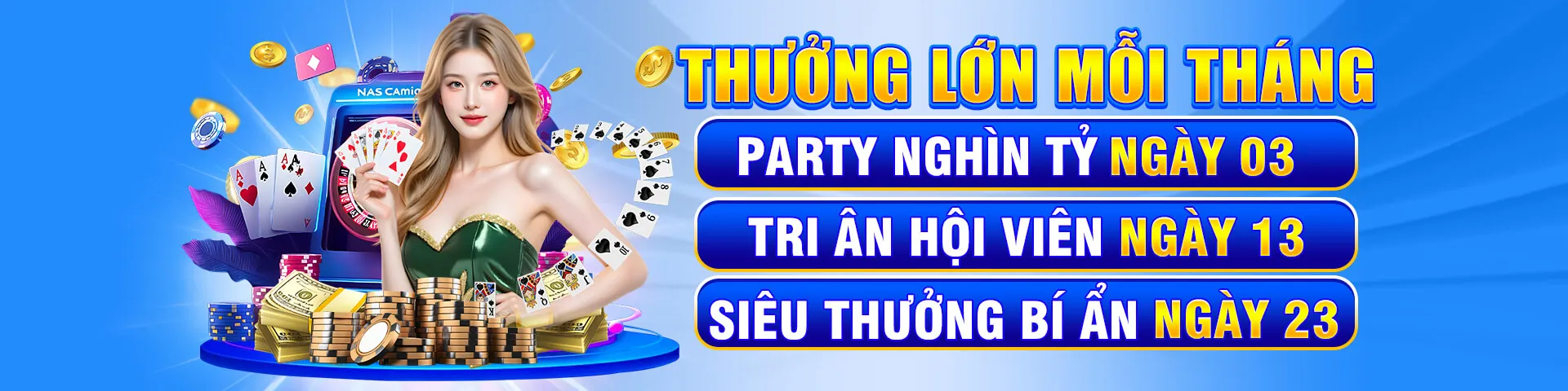 Sòng bạc trực tuyến vipvin win với các trò chơi bài và dealer người thật, không khí sôi động